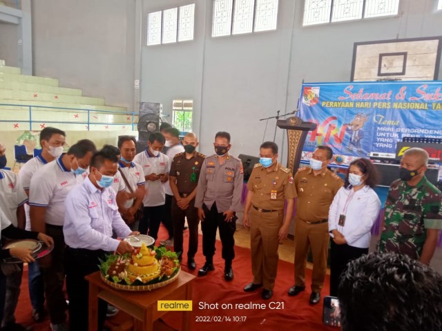 15 Organisasi Wartawan di Lampung Utara Rayakan Hari Pers Nasional ke-76